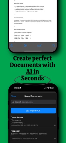 Talk2PDF - AI Document Creator Screenshot 2 of 5