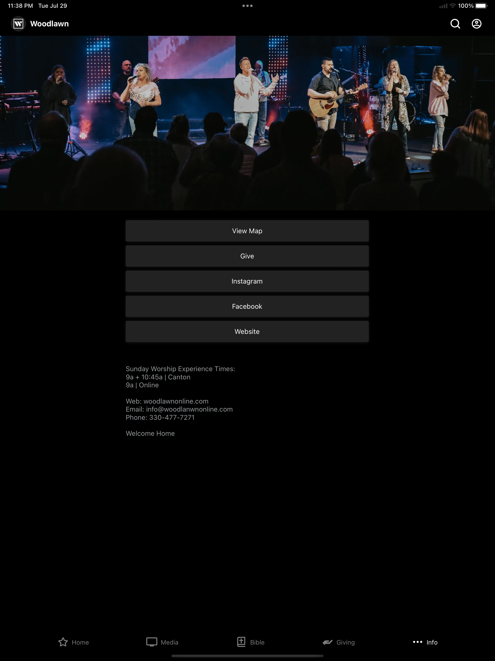Woodlawn Church Canton