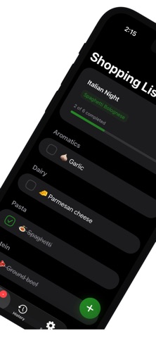 Dish Pal: AI Grocery List 截图