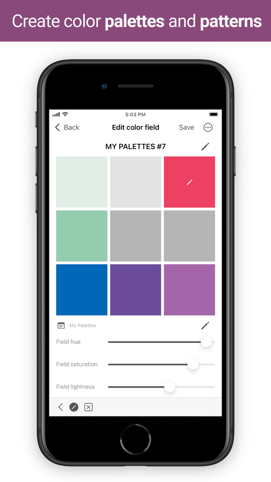 #2. Color Palette Designer (iOS) 由: Peter Kulisek