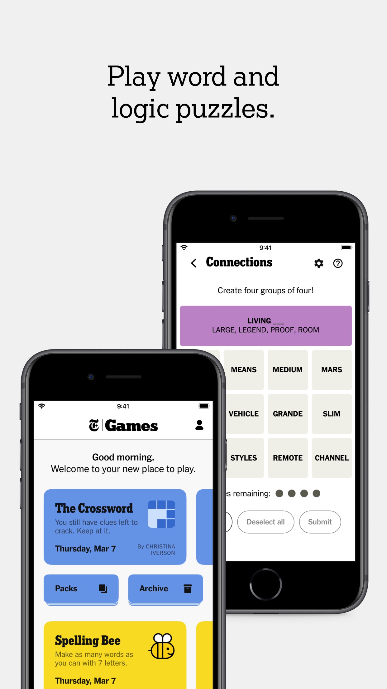 NYT Games: Solve Puzzles Daily screenshot 2