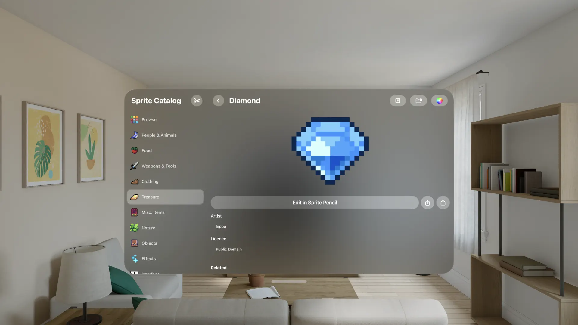 Sprite Catalog screenshot 2