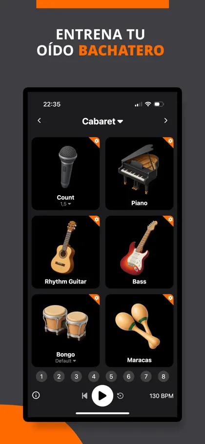 Screenshot 3 di 6 di Bachata Rhythms - BeatLab