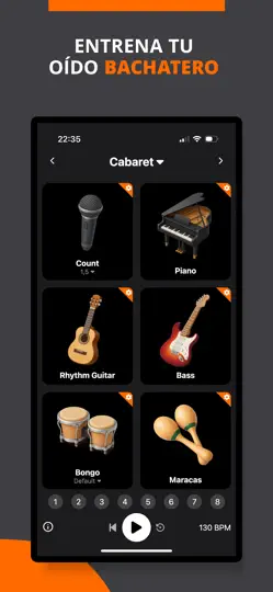 Captura de pantalla de Bachata Ritmos - BeatLab en iPhone 3