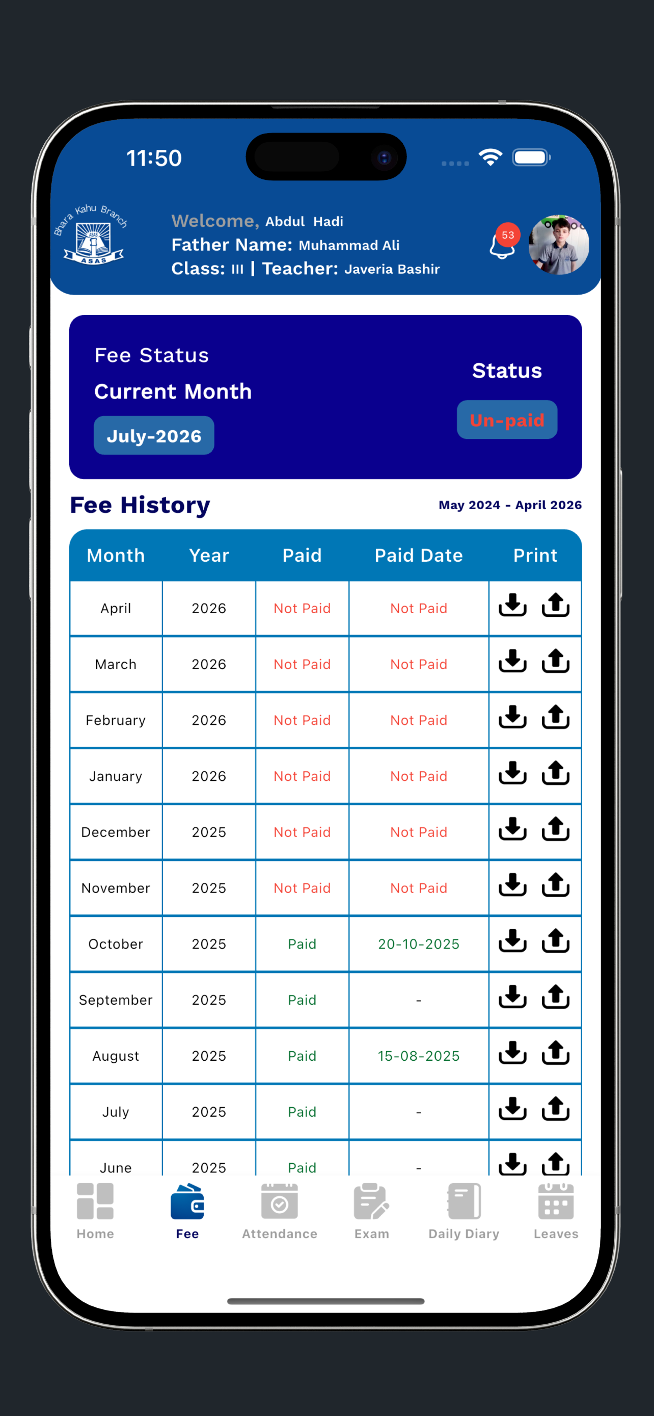 ASAS CONNECT screenshot 5