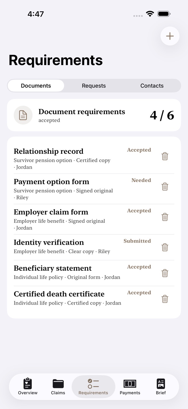 AfterClaim screenshot 3