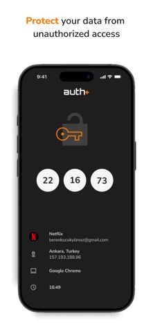 Auth+ 2FA Authenticator screenshot