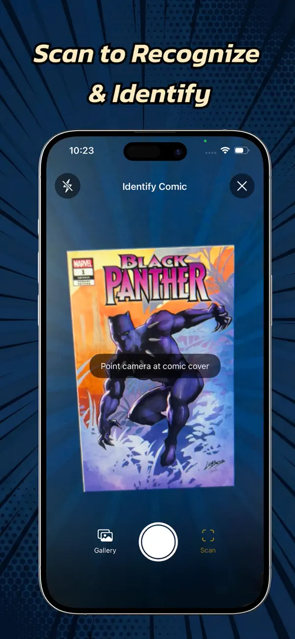 #4. Comic Book Scanner & Value App (iOS) Ved: Arbab Ashraf