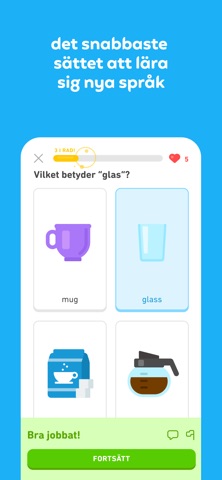 Duolingo – språklektioner App Store preview screenshot 2