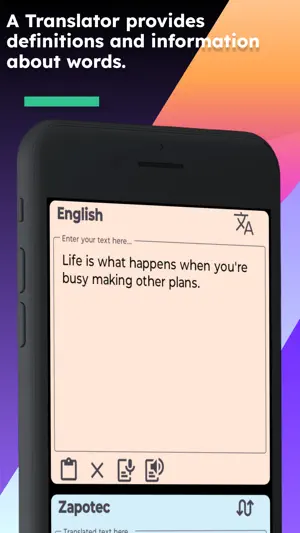 English Zapotec Translator screenshot 3