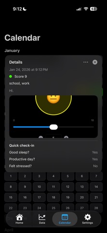 Trends - Daily Mood Journaling Screenshot 8 of 10