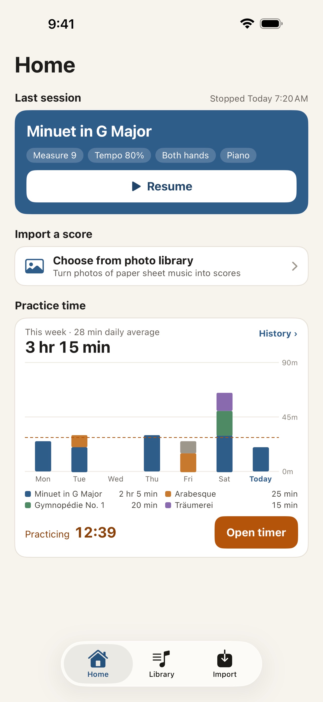 Screenshot 4 of CPianoS