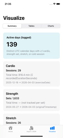 Freestand Diagnostics screenshot