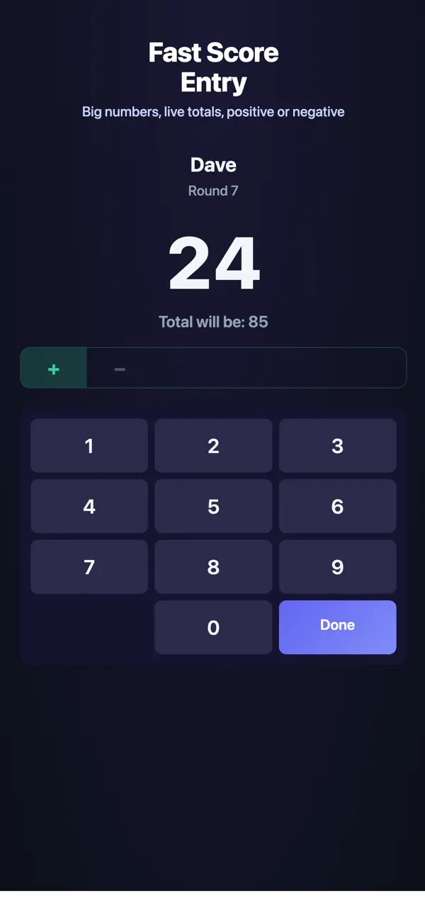 Screenshot #3 pour ScoreApp