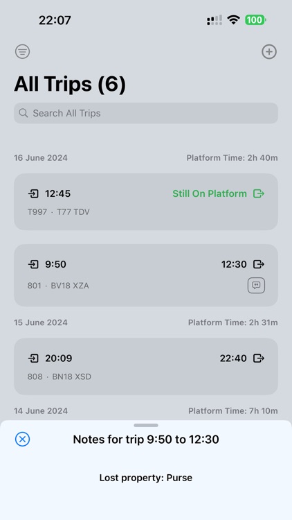 OnPlatform - Driver Log screenshot-8