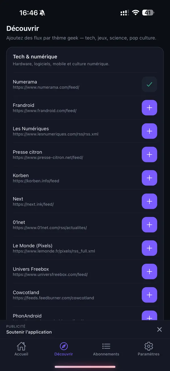 Screenshot #3 pour Appi Geek