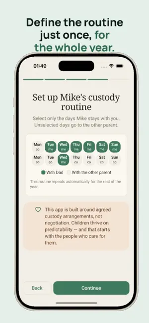 Jebby: Coparenting made Simple screenshot 2