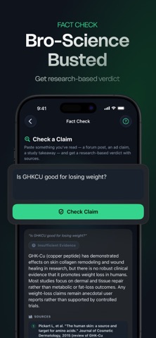PepLedger – Peptide Tracker Screenshot 6 of 6