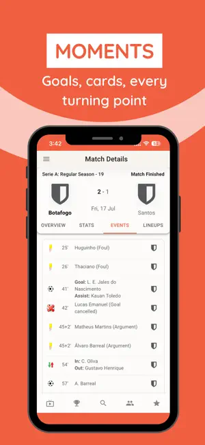 Soccer Live: Scores & Stats screenshot 3