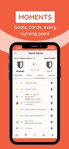 Soccer Live: Scores & Stats Screenshot 3 of 7