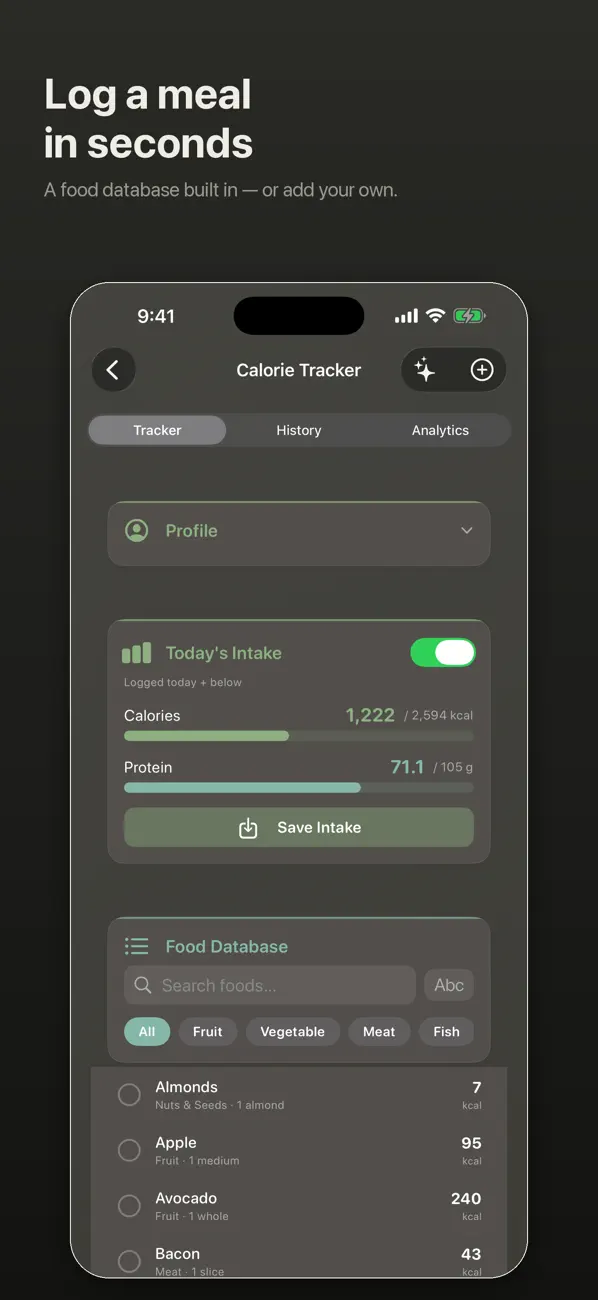 Screenshot #2 pour healthaware tracker
