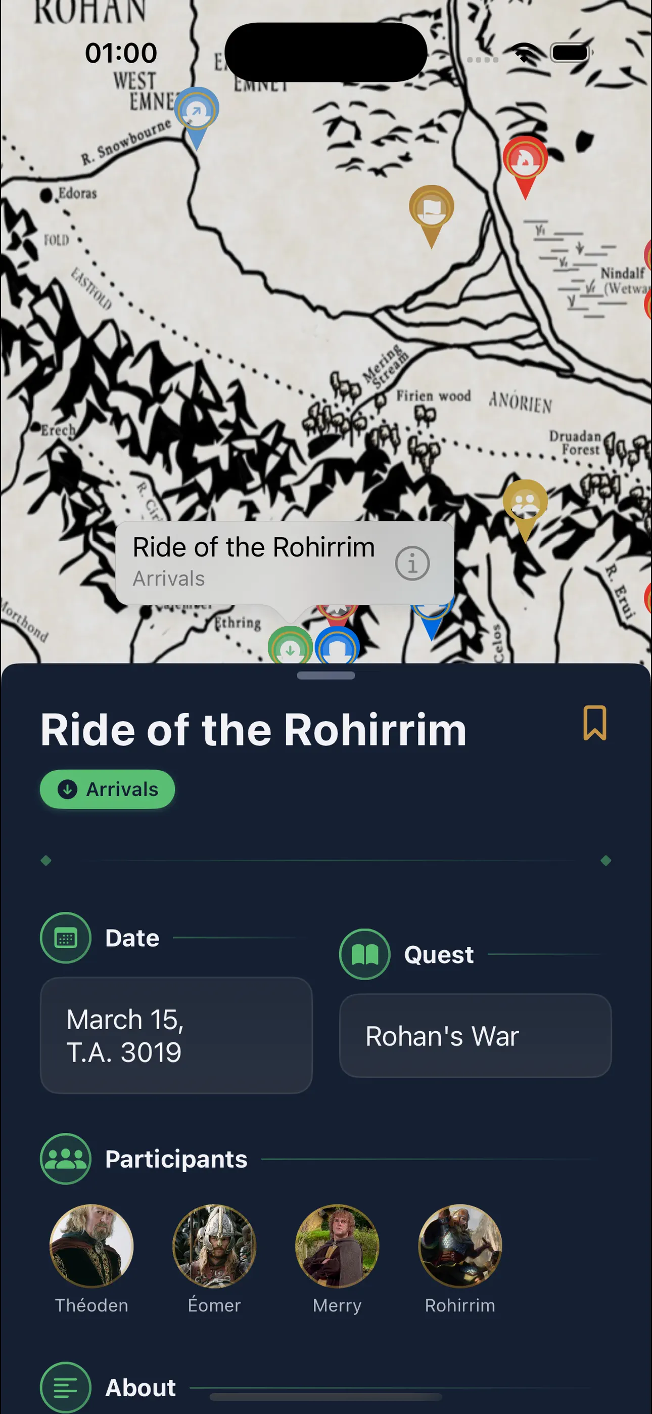 #9. Middle-earth Explorer (iOS) Ved: Alp Ozcan