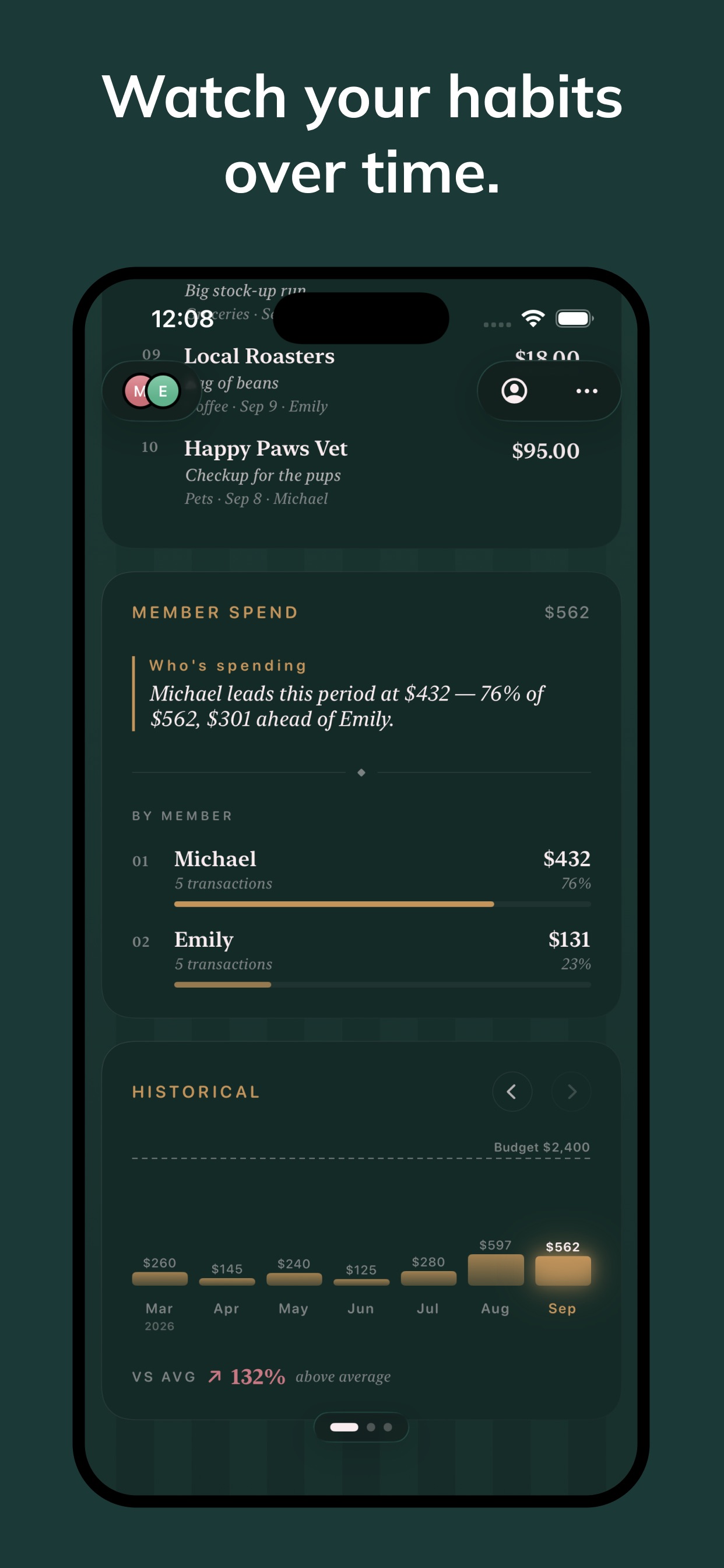 Screenshot 4 of Ours: Shared Budget