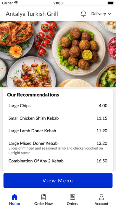Antalya Turkish Grill Screenshot