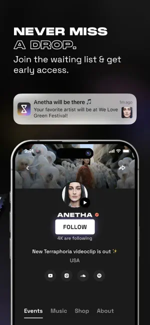Shotgun: Live Music Experience iPhone screenshot 5