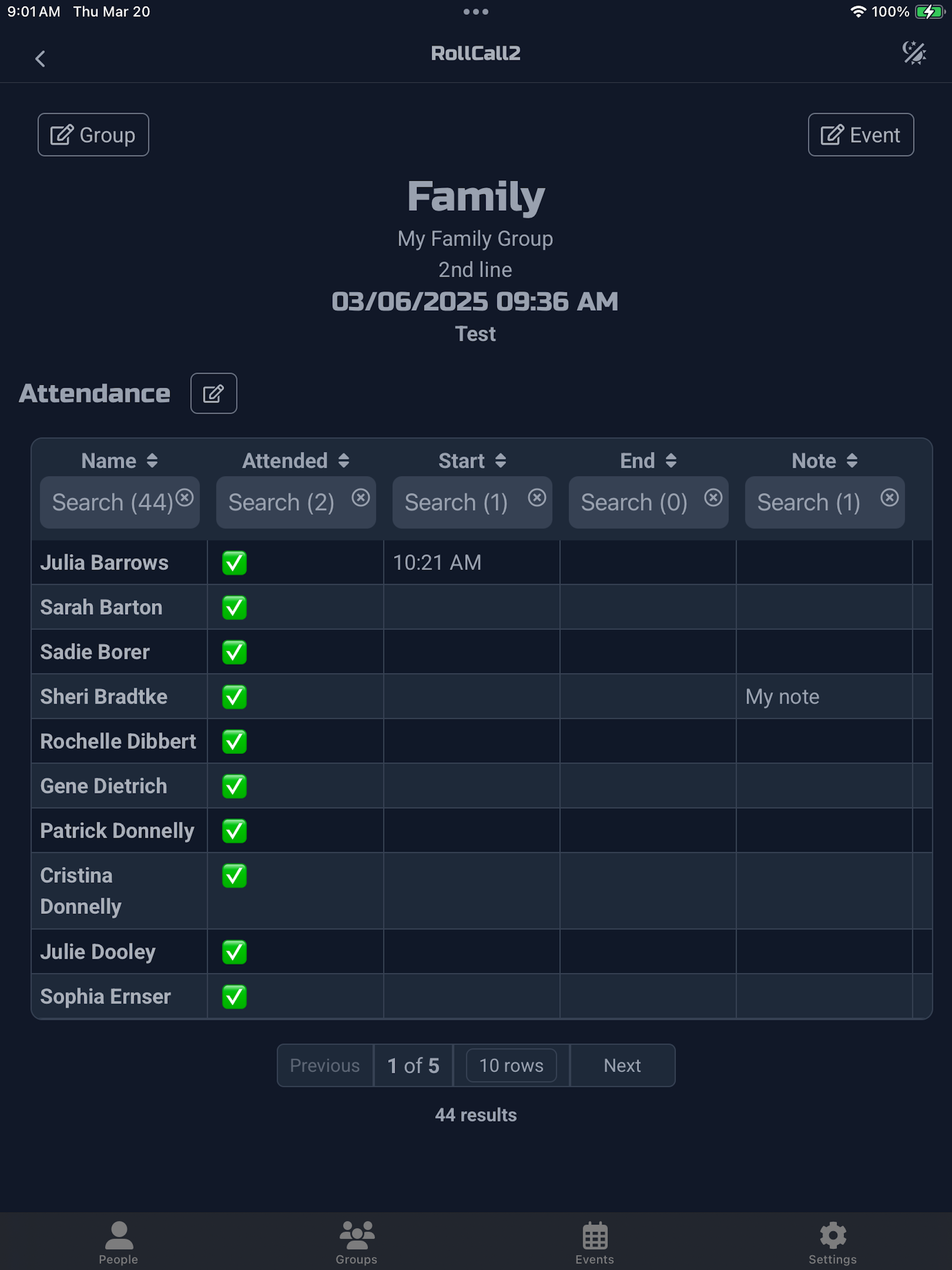 RollCall2 screenshot 13