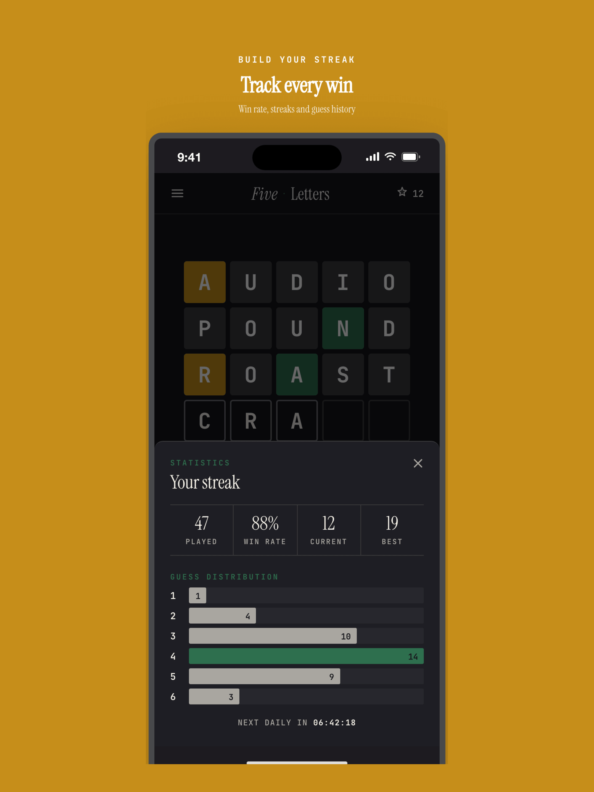 Five Letters: Word Puzzle screenshot 10