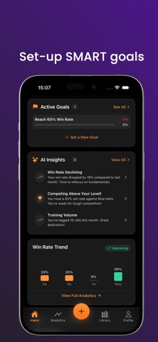 Flowstate BJJ: Training Log screenshot