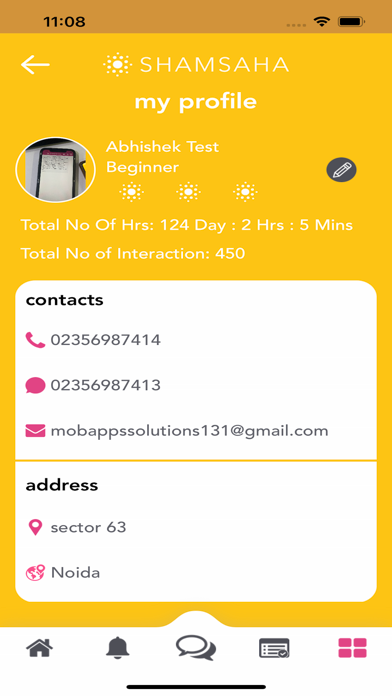 Shamsaha iPhone screenshot 9 - Medical app