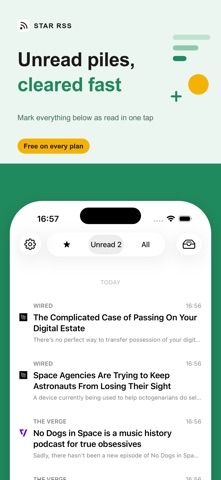 STAR RSS Reader: News & Blogs screenshot