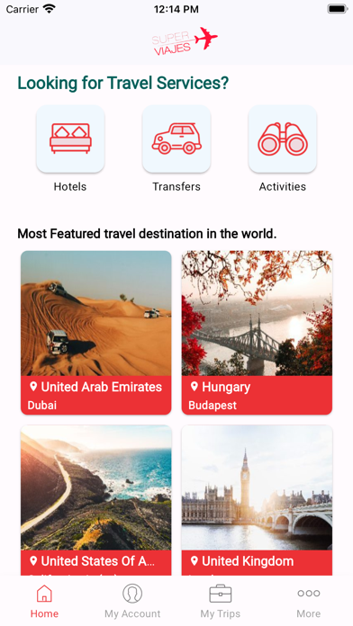 Super Viajes Screenshot