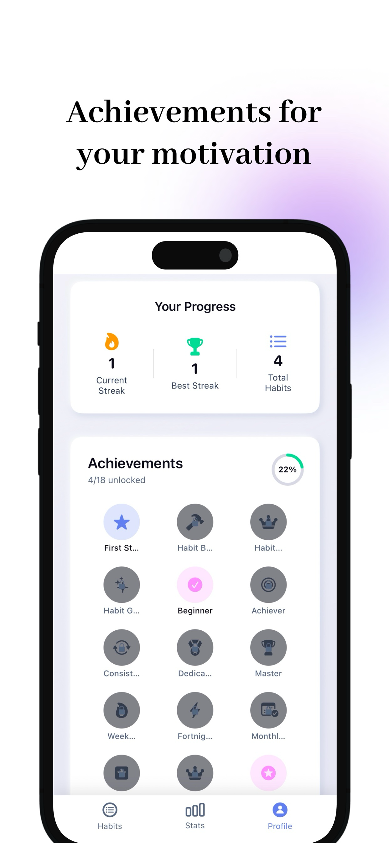My Habits: Daily Habit Tracker screenshot 4
