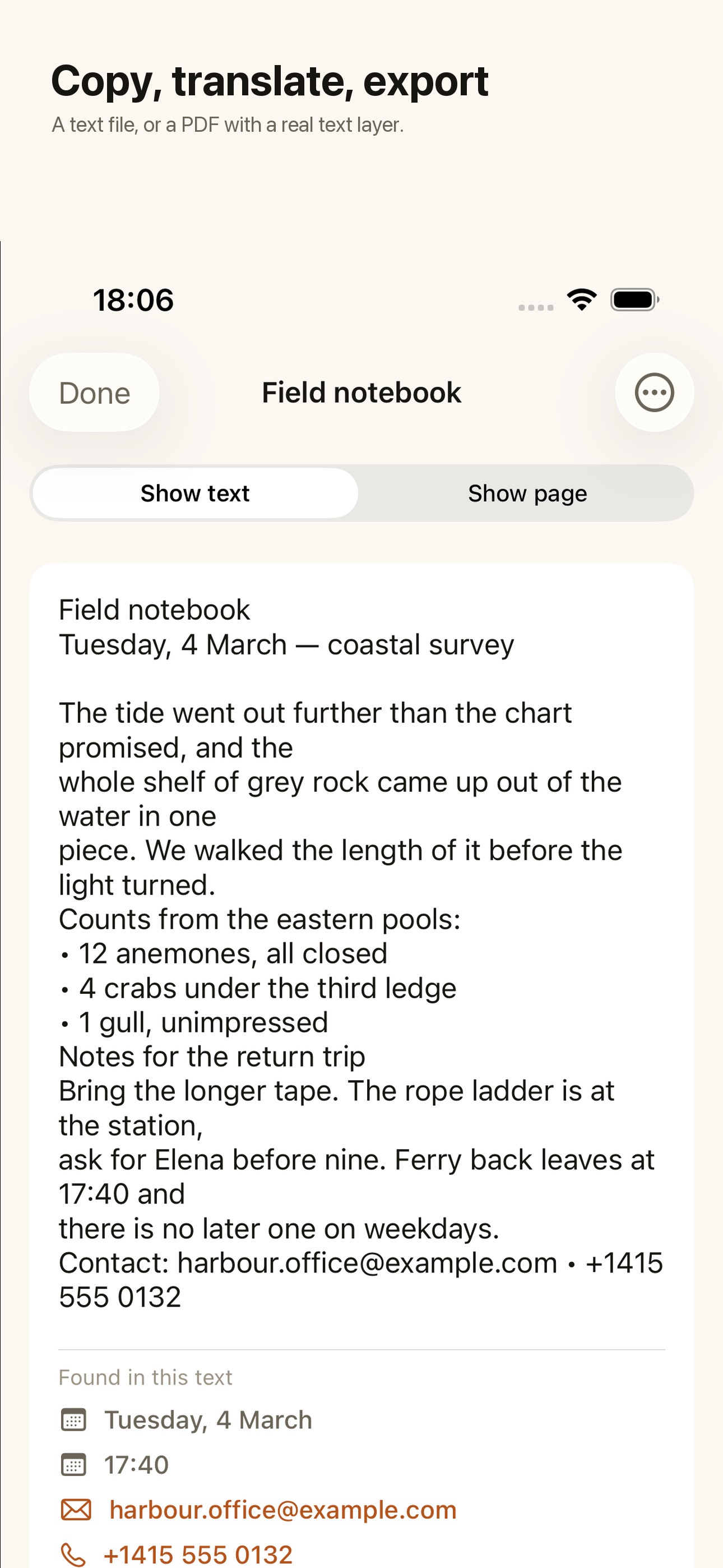 Screenshot 4 of Glyphra: Image to Text