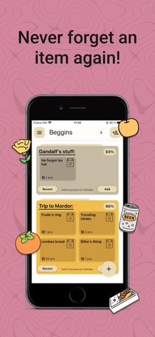 Scapp - Shared Shopping List screenshot