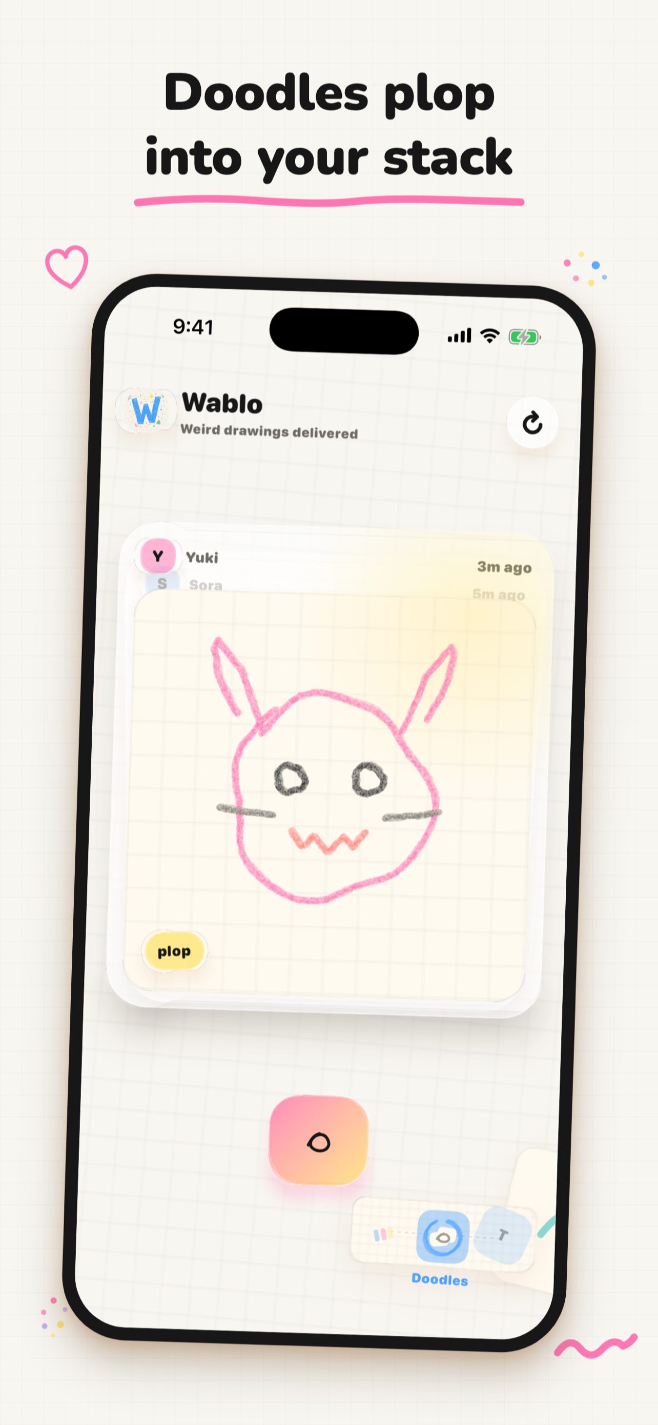 Wablo: Doodle with Friends screenshot 2