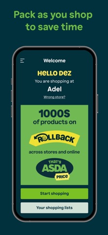 ASDA Scan & Go iPhone screenshot 2