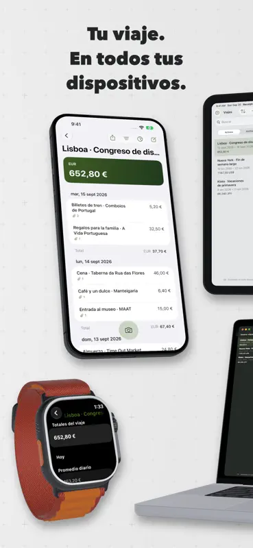 Recibos de viaje screenshot 9 of 10