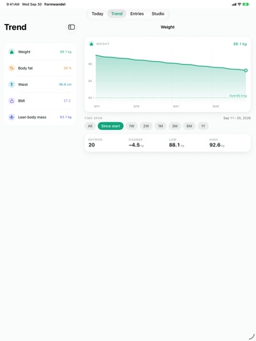 Formwandel Screenshot 3