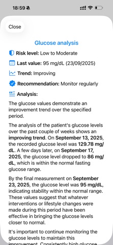 HealthTrend screenshot