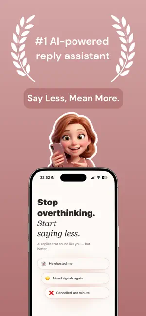 SayLess: AI Text Reply App screenshot 1