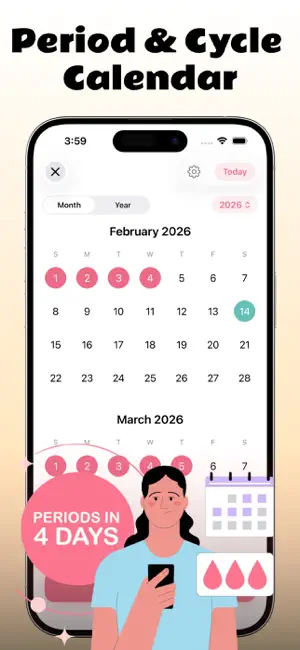 My Period Tracker & Ovulation screenshot 3