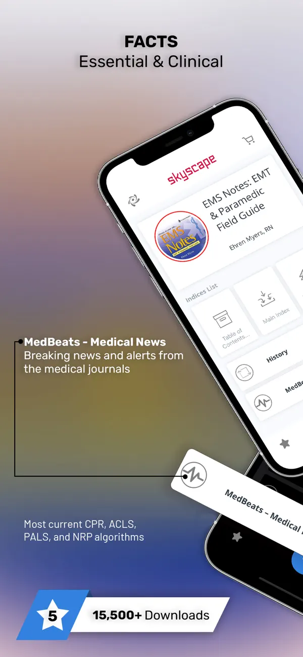 Screenshot #1 pour EMS Notes: EMT & Paramedic