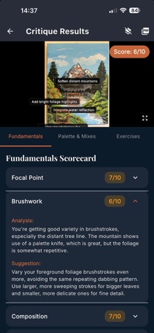 Canvas Critic screenshot