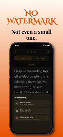 Teleprompter: Record and Share Screenshot 5 of 6