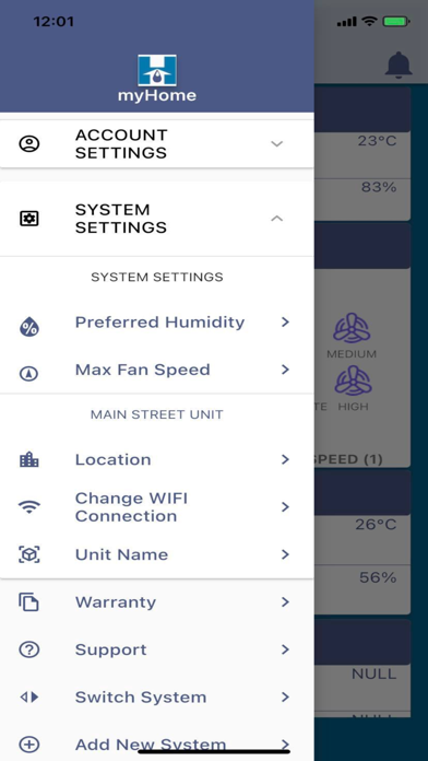 myhome V2 Screenshot