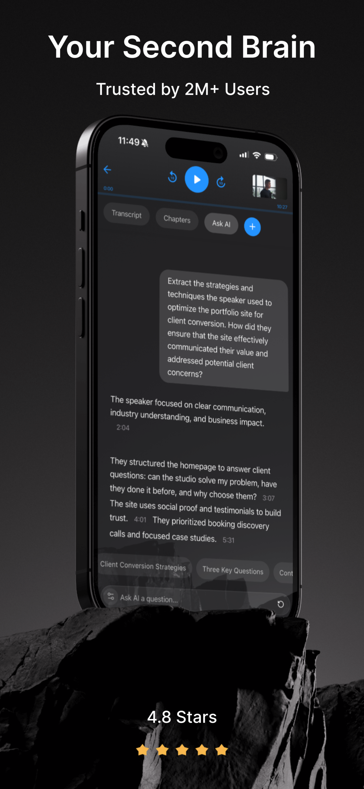ScreenApp: AI Voice Recorder screenshot 9